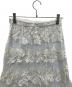 中古・古着 CLANE (クラネ) SHEER FLOWER LACE SKIRT シアーフラワーレーススカート アイボリー サイズ:1：8000円