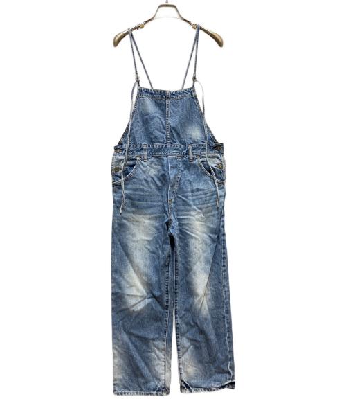 Whim Gazette（ウィムガゼット）Whim Gazette (ウィムガゼット) DENIM ALL IN ONE２ サロペット インディゴ サイズ:Fの古着・服飾アイテム