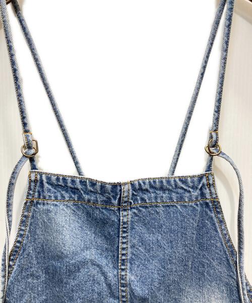 Whim Gazette（ウィムガゼット）Whim Gazette (ウィムガゼット) DENIM ALL IN ONE２ サロペット インディゴ サイズ:Fの古着・服飾アイテム