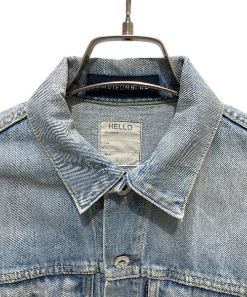 MADISON BLUE（マディソンブルー）MADISON BLUE (マディソンブルー) デニムトラッカージャケット インディゴ サイズ:SIZE　01の古着・服飾アイテム