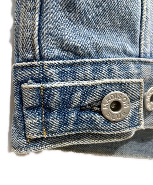 MADISON BLUE（マディソンブルー）MADISON BLUE (マディソンブルー) デニムトラッカージャケット インディゴ サイズ:SIZE　01の古着・服飾アイテム