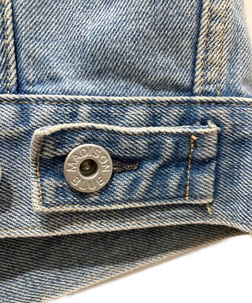 MADISON BLUE（マディソンブルー）MADISON BLUE (マディソンブルー) デニムトラッカージャケット インディゴ サイズ:SIZE　01の古着・服飾アイテム