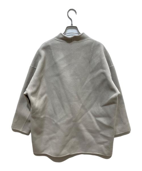 SOEJU（ソージュ）SOEJU (ソージュ) ウールリバーミディコート アイボリー サイズ:ーの古着・服飾アイテム