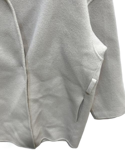 SOEJU（ソージュ）SOEJU (ソージュ) ウールリバーミディコート アイボリー サイズ:ーの古着・服飾アイテム