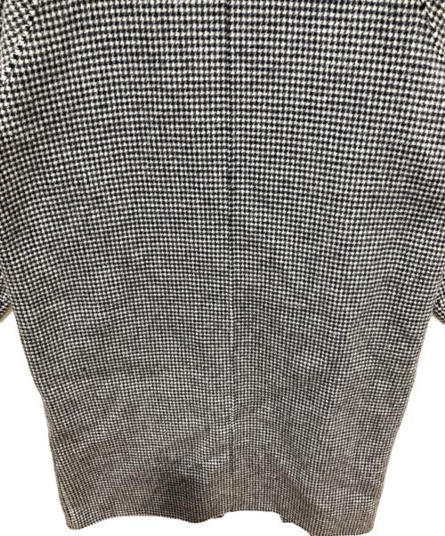 SOEJU（ソージュ）SOEJU (ソージュ) ウールリバーローブコート ブラック×ホワイト サイズ:Sの古着・服飾アイテム