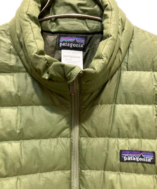 Patagonia（パタゴニア）Patagonia (パタゴニア) ダウン・セーター Down Sweater ダウンジャケット グリーン サイズ:Sの古着・服飾アイテム
