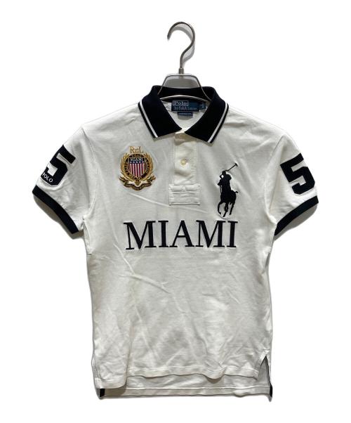 POLO RALPH LAUREN（ポロ・ラルフローレン）POLO RALPH LAUREN (ポロ・ラルフローレン) ビッグポニーポロシャツ ホワイト サイズ:Sの古着・服飾アイテム