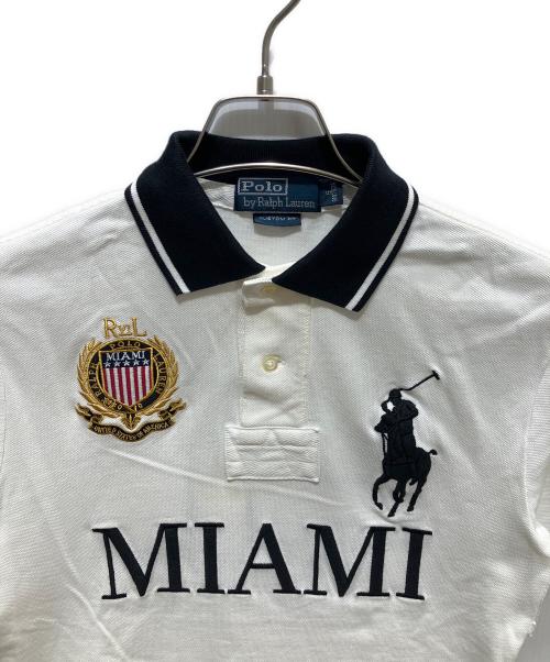 POLO RALPH LAUREN（ポロ・ラルフローレン）POLO RALPH LAUREN (ポロ・ラルフローレン) ビッグポニーポロシャツ ホワイト サイズ:Sの古着・服飾アイテム