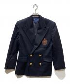 POLO RALPH LAURENポロ・ラルフローレン）の古着「金釦ブレザー」｜ネイビー