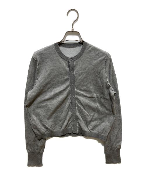 ASTRAET（アストラット）ASTRAET (アストラット) 18G リバーシブル クルーネックカーディガン グレー サイズ:ーの古着・服飾アイテム