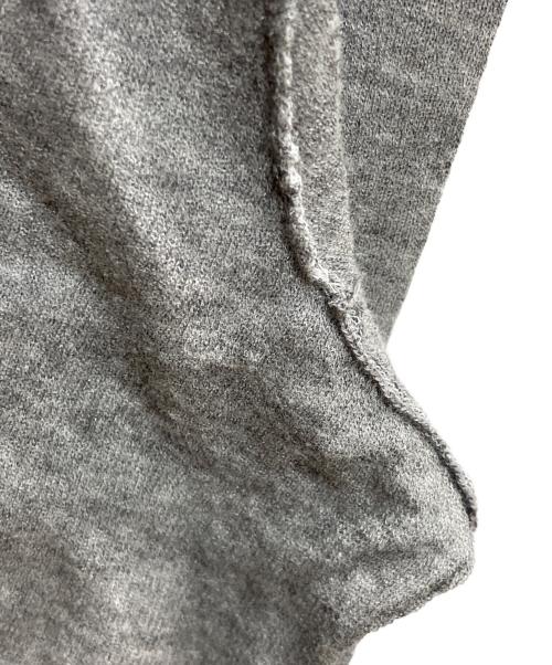 ASTRAET（アストラット）ASTRAET (アストラット) 18G リバーシブル クルーネックカーディガン グレー サイズ:ーの古着・服飾アイテム