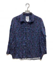 SHAREEF（シャリーフ）の古着「総柄シャツ」｜ブラック