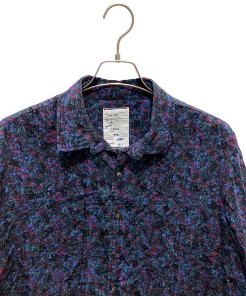 SHAREEF（シャリーフ）SHAREEF (シャリーフ) 総柄シャツ ブラック サイズ:1の古着・服飾アイテム