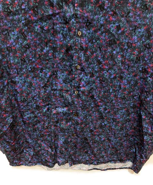 SHAREEF（シャリーフ）SHAREEF (シャリーフ) 総柄シャツ ブラック サイズ:1の古着・服飾アイテム