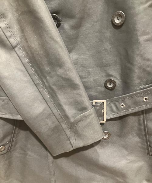 BURBERRY BLACK LABEL（バーバリーブラックレーベル）BURBERRY BLACK LABEL (バーバリーブラックレーベル) ミドルトレンチコート ブラック サイズ:Mの古着・服飾アイテム