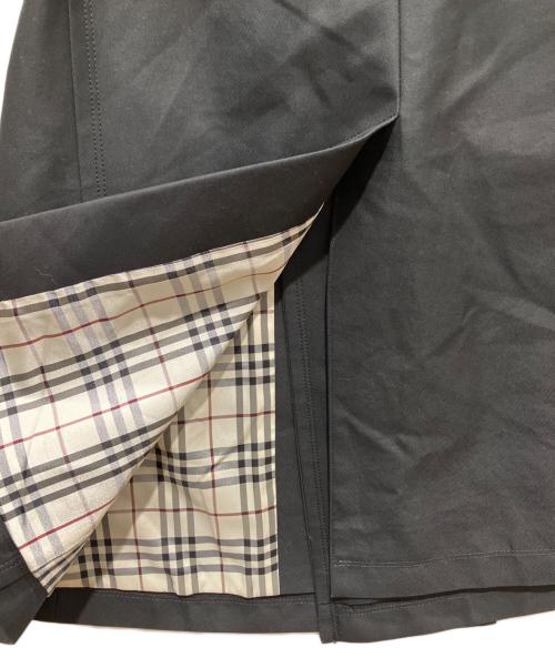 BURBERRY BLACK LABEL（バーバリーブラックレーベル）BURBERRY BLACK LABEL (バーバリーブラックレーベル) ミドルトレンチコート ブラック サイズ:Mの古着・服飾アイテム