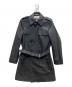 BURBERRY BLACK LABEL（バーバリーブラックレーベル）の古着「ミドルトレンチコート」｜ブラック