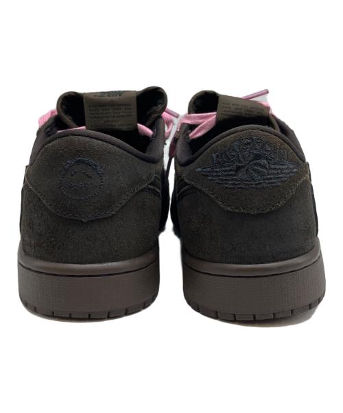 NIKE（ナイキ）NIKE (ナイキ) TRAVIS SCOTT (トラヴィススコット) AIR JORDAN 1 LOW OG SP ブラウン サイズ:27cmの古着・服飾アイテム