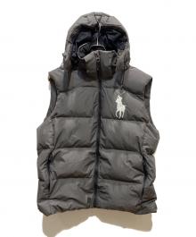 POLO RALPH LAUREN（ポロ・ラルフローレン）の古着「ダウンベスト」｜グレー