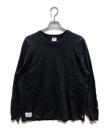Champion×WTAPS（チャンピオン×ダブルタップス）の古着「Longsleeve Tee」｜ブラック