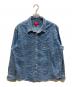Supreme（シュプリーム）の古着「Warp Jacquard Logos Denim Shirt」｜インディゴ