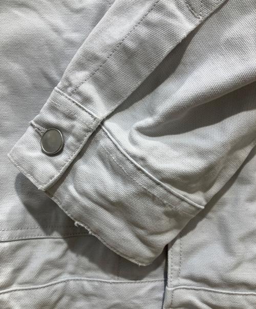 JORDAN（ジョーダン）JORDAN (ジョーダン) AIR JDN RAIR CHI JKT カバーオール ホワイト サイズ:XLの古着・服飾アイテム