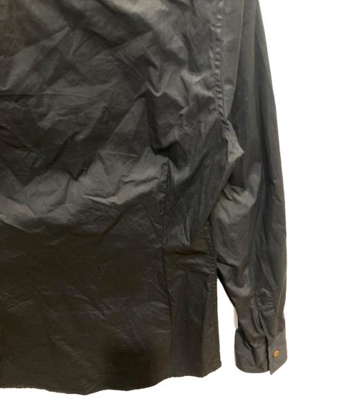 Vivienne Westwood（ヴィヴィアンウエストウッド）Vivienne Westwood (ヴィヴィアンウエストウッド) ワンポイントORBオジークラークシャツ ブラック サイズ:44の古着・服飾アイテム