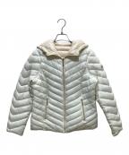 MICHAEL KORSマイケルコース）の古着「Chevron Logo Print Quilted Nylon Reversible Jacket」｜ホワイト