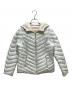 MICHAEL KORS（マイケルコース）の古着「Chevron Logo Print Quilted Nylon Reversible Jacket」｜ホワイト