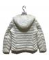 MICHAEL KORS (マイケルコース) Chevron Logo Print Quilted Nylon Reversible Jacket ホワイト サイズ:XS：10000円
