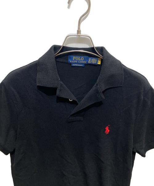POLO RALPH LAUREN（ポロ・ラルフローレン）POLO RALPH LAUREN (ポロ・ラルフローレン) ポロシャツ ブラック サイズ:XSの古着・服飾アイテム