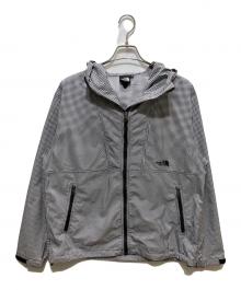THE NORTH FACE（ザ ノース フェイス）の古着「ノベルティ コンパクト ジャケット」｜ブラック×ホワイト