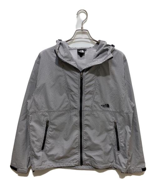 THE NORTH FACE（ザ ノース フェイス）THE NORTH FACE (ザ ノース フェイス) ノベルティ コンパクト ジャケット ブラック×ホワイト サイズ:Ⅼの古着・服飾アイテム