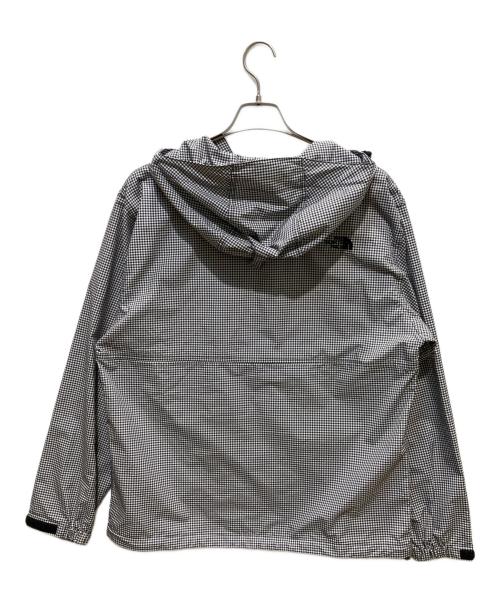 THE NORTH FACE（ザ ノース フェイス）THE NORTH FACE (ザ ノース フェイス) ノベルティ コンパクト ジャケット ブラック×ホワイト サイズ:Ⅼの古着・服飾アイテム