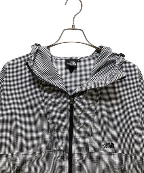 THE NORTH FACE（ザ ノース フェイス）THE NORTH FACE (ザ ノース フェイス) ノベルティ コンパクト ジャケット ブラック×ホワイト サイズ:Ⅼの古着・服飾アイテム