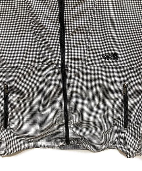 THE NORTH FACE（ザ ノース フェイス）THE NORTH FACE (ザ ノース フェイス) ノベルティ コンパクト ジャケット ブラック×ホワイト サイズ:Ⅼの古着・服飾アイテム