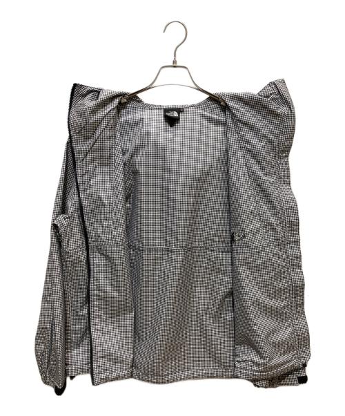 THE NORTH FACE（ザ ノース フェイス）THE NORTH FACE (ザ ノース フェイス) ノベルティ コンパクト ジャケット ブラック×ホワイト サイズ:Ⅼの古着・服飾アイテム