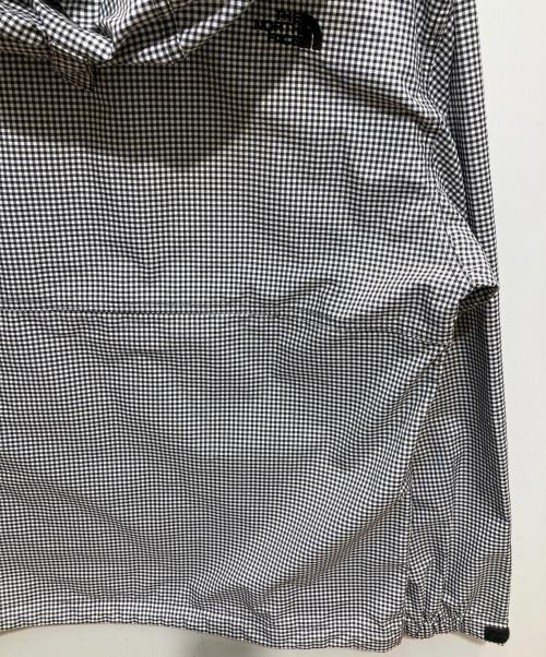 THE NORTH FACE（ザ ノース フェイス）THE NORTH FACE (ザ ノース フェイス) ノベルティ コンパクト ジャケット ブラック×ホワイト サイズ:Ⅼの古着・服飾アイテム