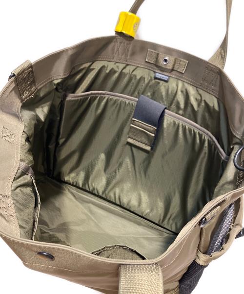 PORTER（ポーター）PORTER (ポーター) POTR RIDE  2WAY TOTE BAG 2WAYトートバッグ グリーンの古着・服飾アイテム