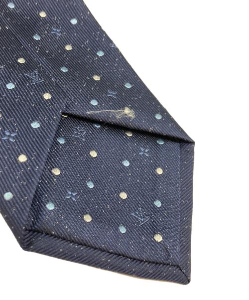 LOUIS VUITTON（ルイ ヴィトン）LOUIS VUITTON (ルイ ヴィトン) モノグラムシルクネクタイ ネイビー サイズ:ーの古着・服飾アイテム