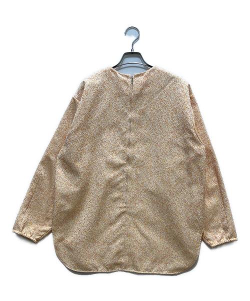 OHGA（オオガ）OHGA (オオガ) ジャガードブラウス オレンジ サイズ:FREEの古着・服飾アイテム