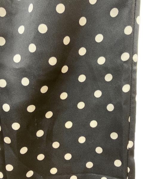 SLOBE IENA（スローブ イエナ）SLOBE IENA (スローブ イエナ) プリントサテンイージーパンツ ブラック サイズ:FREEの古着・服飾アイテム