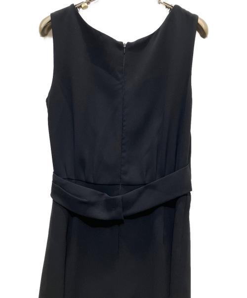MaxMara（マックスマーラ）MaxMara (マックスマーラ) ノースリーブドレスワンピース ブラック サイズ:42の古着・服飾アイテム