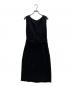 MaxMara (マックスマーラ) ノースリーブドレスワンピース ブラック サイズ:42：7000円