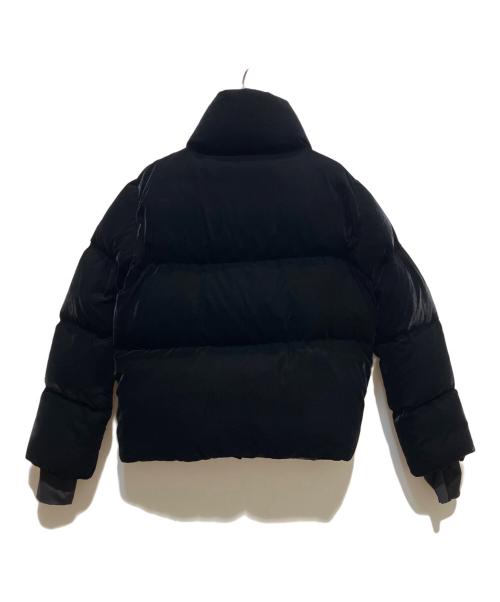 SAM.（サム.）SAM. (サム.) ベロアダウンジャケット ブラック サイズ:Mの古着・服飾アイテム