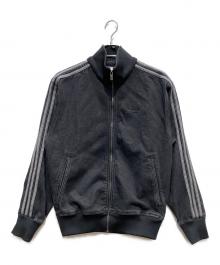 adidas（アディダス）の古着「アディカラー デニム ファイヤーバード トラックトップ」｜ブラック