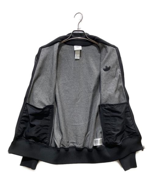 adidas（アディダス）adidas (アディダス) アディカラー デニム ファイヤーバード トラックトップ ブラック サイズ:Sの古着・服飾アイテム
