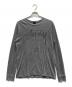 stussy（ステューシー）の古着「ピグメントダイ L/Sカットソー」｜グレー
