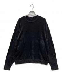 GOOD GRIEF!（グッドグリーフ）の古着「Mole Yarn Knit Tops」｜ブラック