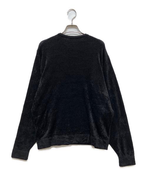 GOOD GRIEF!（グッドグリーフ）GOOD GRIEF! (グッドグリーフ) Mole Yarn Knit Tops ブラック サイズ:FREEの古着・服飾アイテム